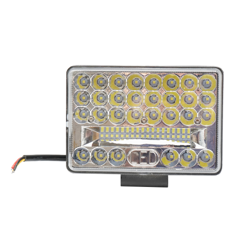 Proiector led patrat 2 faze Bk90320 144W  cu 48 LED-uri SMD SPOT&FLOOD 12V/24V