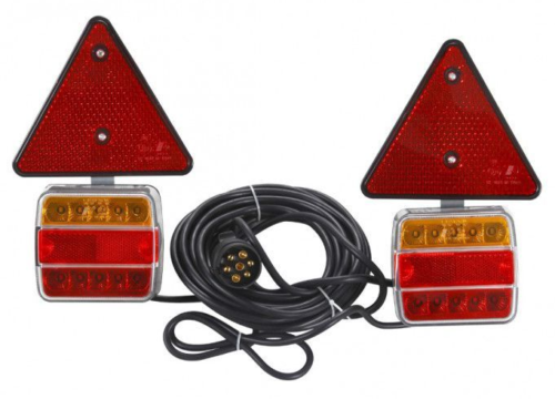 Set lampi remorca magnet led 2716TP