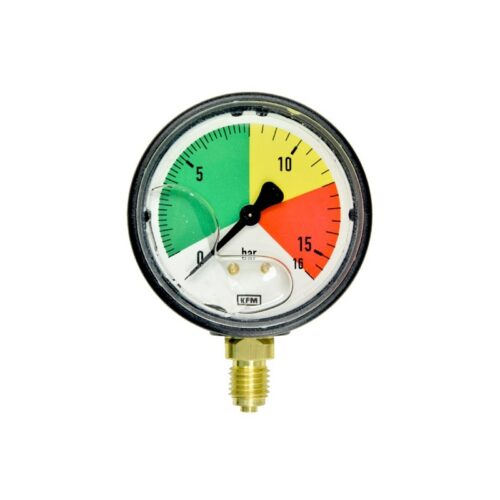 12027871 - Manometru cu glicerina 63mm, 0-16 BAR, M12*1,5