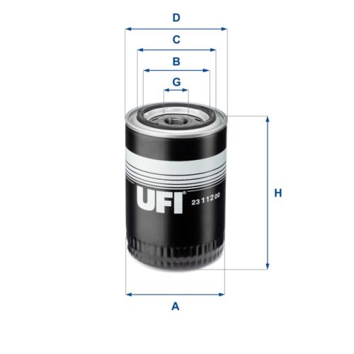 23.112.00 - Filtru ulei W936/4, P550020, LF678, H17W09, BT259, S8700R, SO014, SP4280, XO273, ZP503A, DO281