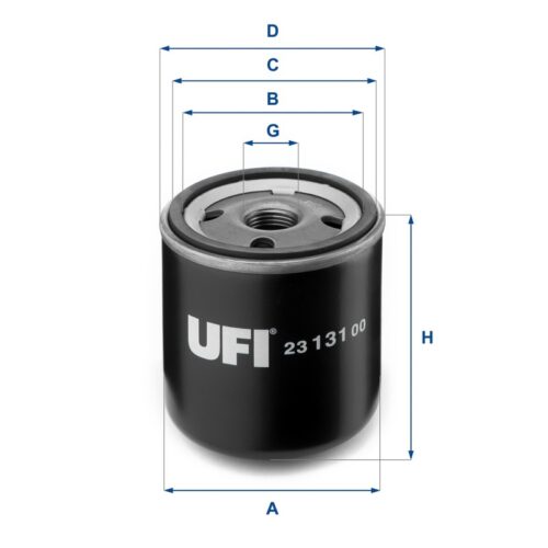 23.131.00 - Filtru ulei W712/2, W712/21, W712/43, P550335, P551132, LF3335, LF16011, H90W02, H90W06, S8540R, SO434, XO168, XO22, ZP557B, ZP3425, DO217