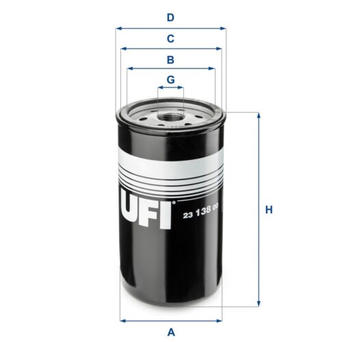 23.138.00 - Filtru ulei W723/3, P554408, LF700, H14W03, BT215, S1380R, SO475, XO35, ZP38, DO294