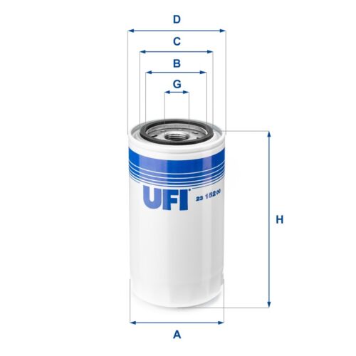23.152.00 - Filtru ulei W950/1, W950/13, W950/14, W950/17, P554017, P558250, LF3331, LF4017, H19W02, H19W05, H19W07, H455W, B975, S5800R, SO3331, FT7477, XO1148, ZP505, ZP541, ZP541B, DO265, DO265/D