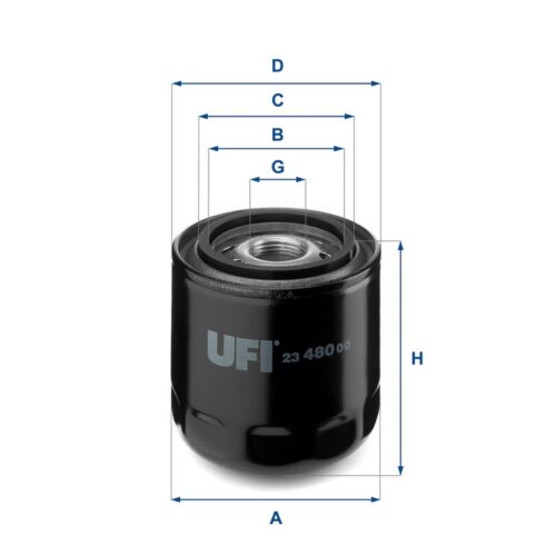 23.480.00 - Filtru ulei W10050, P577086, LF16121, LF17509, B7328, S3480R, SO10066, SP4833, XO1147, ZP3257, DO1874
