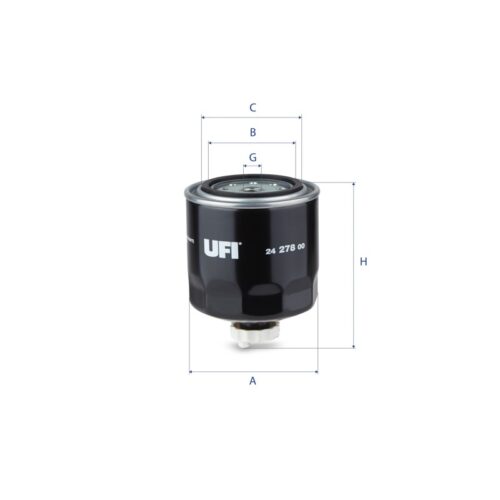 24.278.00 - Filtru combustibil WK9029, P502486, FS19504, H289WK, BF1361, SN80001, SK3692, XN196, KR089966, ZP80AF, DN1914