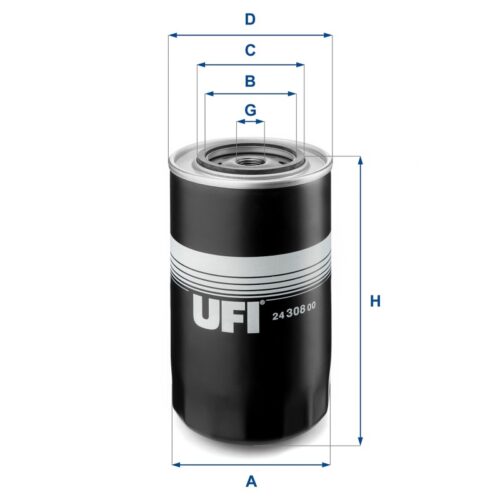 24.308.00 - Filtru combustibil WK1168, WK11014, P551605, FF5039, FF5094, H19WK02, BF783, S0710NR, SN017, SK3828, XN4, ZP529F, DN1964, DN258