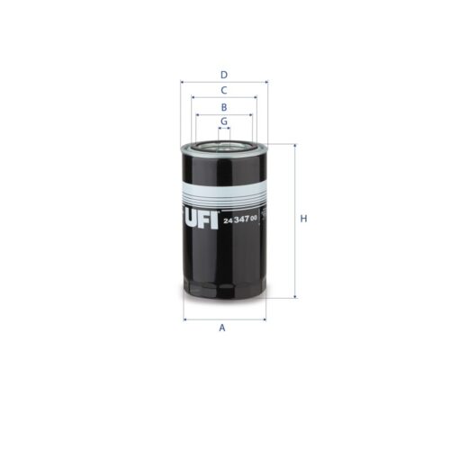 24.347.00 - Filtru combustibil WK929X, WK929, P550880, FF5612, FF5421, FF5632, H414WKD421, BF7966, BF7922, S4347NR, SN40574, XN200B, ZP3043FMBV