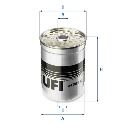 24.361.00 - Filtru combustibil P945, P945X, P556287, FF4052, FF4052A, E76/1K, E76KD42, BF884, S8111NC, SN565, SK3970, XN2, MF796, DN222