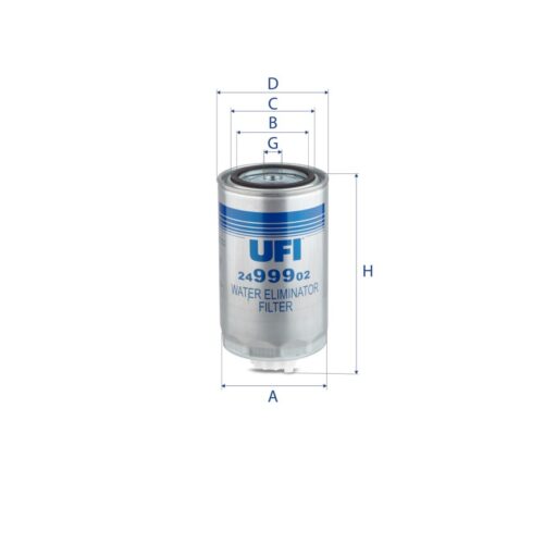 24.999.02 - Filtru combustibil WK950/19, S2999NR, XN325B, ZP3070F