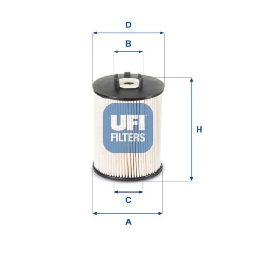 26.081.00 - Filtru combustibil PU815X, P550837, FF5801, E412KP02D55, PF7916, S6081NE, XNE70, MFE1467MB