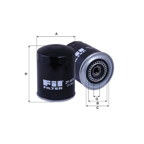 ZP3079 - Filtru ulei WP1144, P550226, LF3481, SO416, FT5018, XODF, DF1898