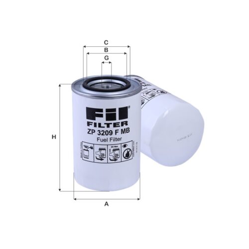 ZP3209FMB - Filtru combustibil 24.063.00, WK1149, S4063NR, SN80019, XN49, KR031933