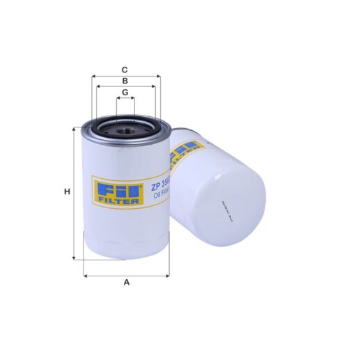 ZP3502 - Filtru ulei 23.102.02, W940/24, W940/27, P554403, LF701, H17W06, BT216, S9400R, SO404, FT4863, SP4400, XO277, DO225/B