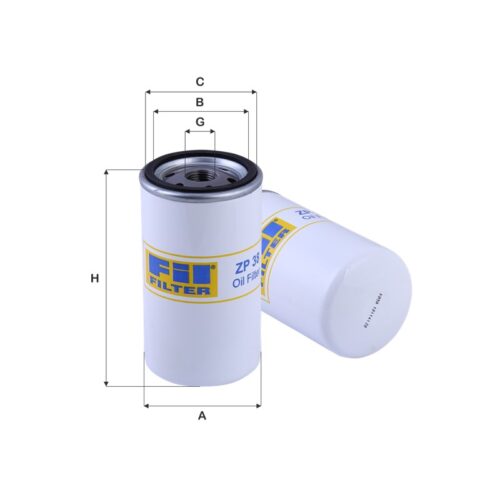 ZP38 - Filtru ulei 23.138.00, W723/3, P554408, LF700, H14W03, BT215, S1380R, SO475, XO35, DO294