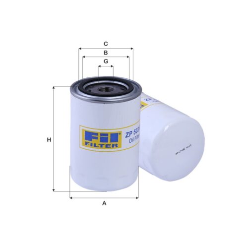 ZP503A - Filtru ulei 23.112.00, W936/4, P550020, LF678, H17W09, BT259, S8700R, SO014, SP4280, XO273, DO281