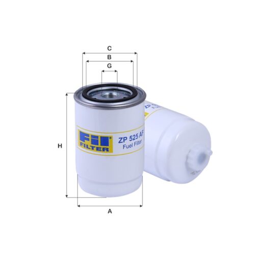 ZP525AF - Filtru combustibil 24.039.00, WK9165X, P551329, FS1280, FS1275, H17WK06, BF1280, S4039NR, XN159, DN2719