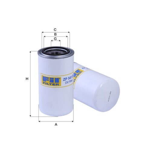 ZP541B - Filtru ulei 23.152.00, W950/1, W950/13, W950/14, W950/17, P554017, P558250, LF3331, LF4017, H19W02, H19W05, H19W07, H455W, B975, S5800R, SO3331, FT7477, XO1148, ZP505, ZP541, DO265, DO265/D