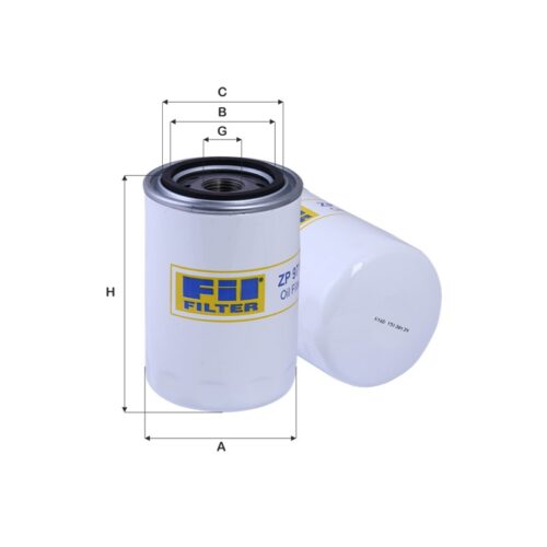 ZP97MG - Filtru hidraulic W1019, P762647, HF28812, SH51026, SPH9013, XH71