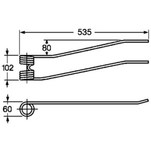 491774KR - Dinte grebla Fella 491.774